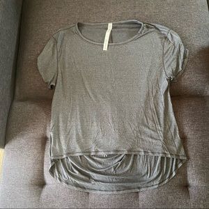 NWOT lululemon Gray T-shirt
